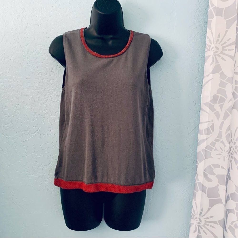 Sans Pareille Knit Sweater Tank Top. Size Medium